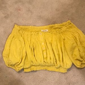 Off the shoulder Free People Top
